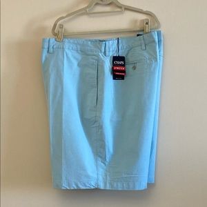 New Men’s Chaps Stretch Shorts, 52, Big and Tall